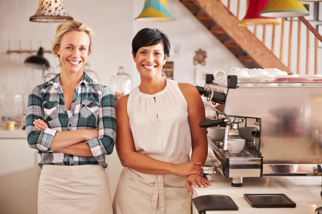 Two successful women in business due to Business loans for women