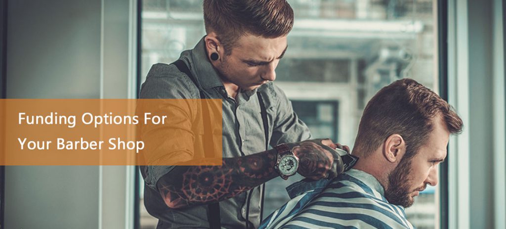 Barber cutting hair thanks to Barber Shop Financing