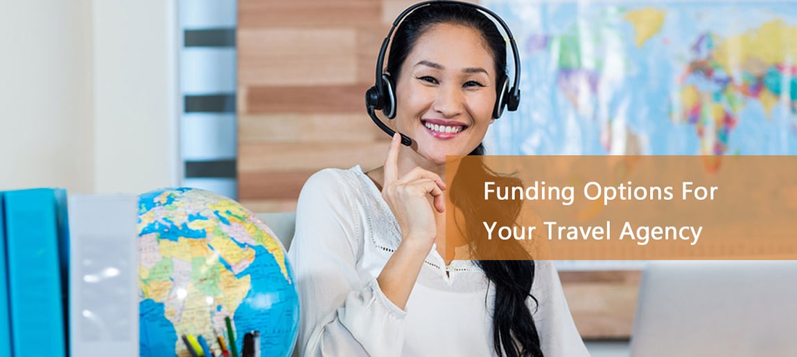 Smiling woman received Travel Agency Financing