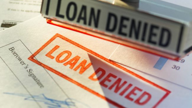 business loan denied