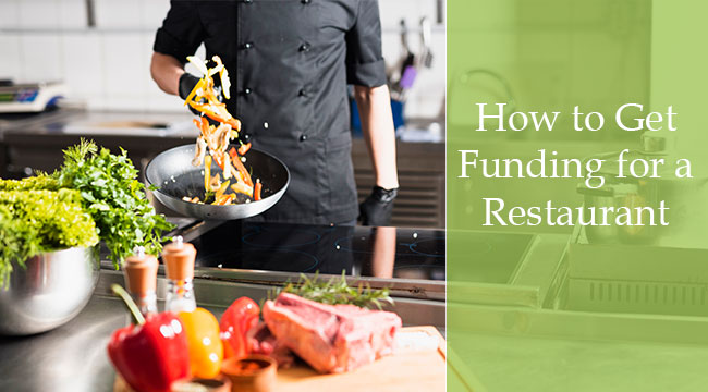 Cook tossing veggies in a frying pan after getting funding for a restaurant