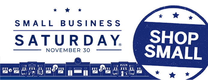 Small Business Saturday. Tonight is Saturday all the shops crowd on Saturday.